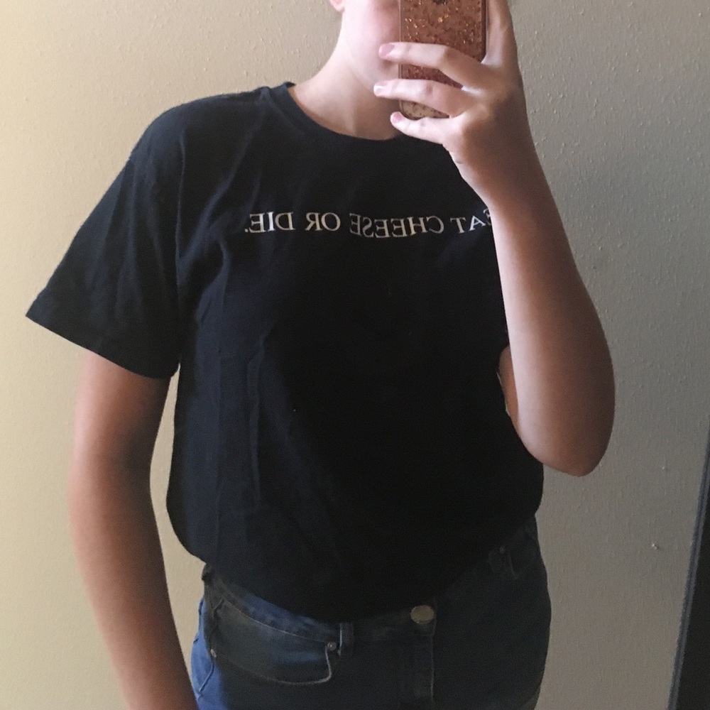 Black Graphic Tee